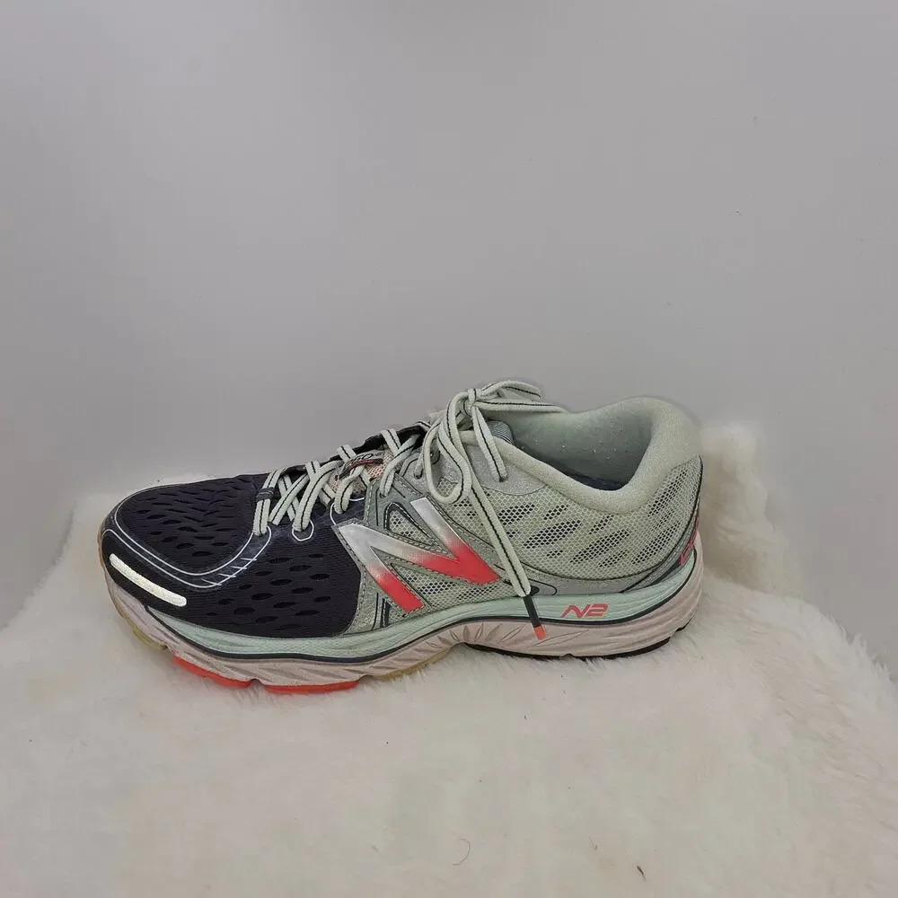 New Balance 1260v6 Performance Running Shoe Silver/Blue/Pink Colorway Womans 10